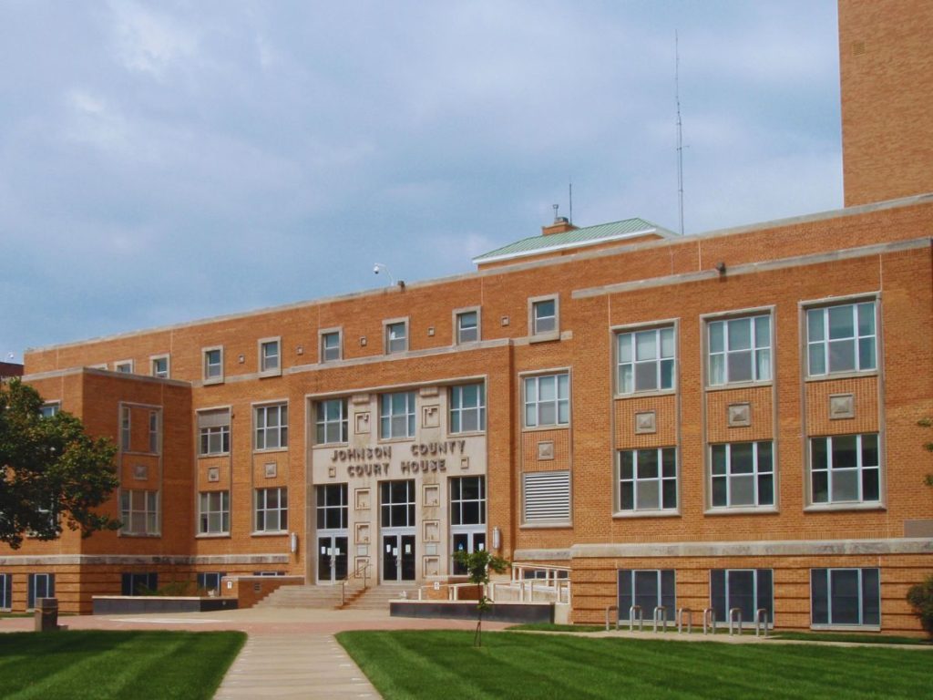 Johnson county kansas courthouse, Johnson, KS